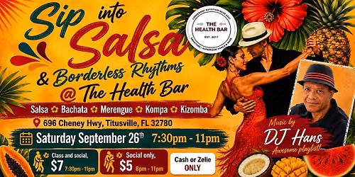 Sip into Salsa and Borderless Rhythms