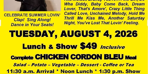 SUMMER LOVIN' SONGFEST...