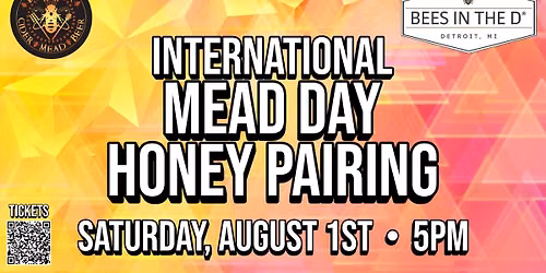 International Mead Day Honey Pairing