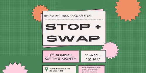 Stop + Swap: Holiday Decor & Gifts