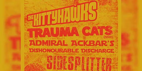The Kittyhawks + Trauma Cats + Admiral Ackbar's Dishonourable Discharge + Sidesplitter