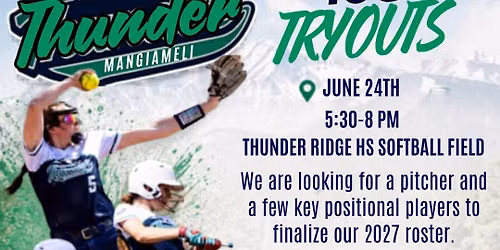 Rocky Mountain Thunder Mangiameli Tryouts 