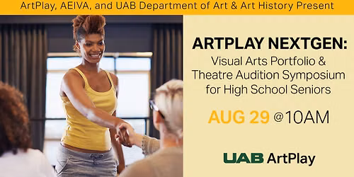 ArtPlay NextGen: Visual Arts Portfolio & Theatre Audition Symposium