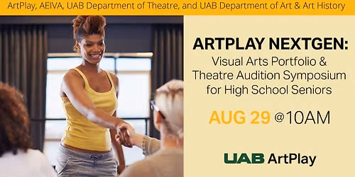 ArtPlay NextGen: Visual Arts Portfolio & Theatre Audition Symposium