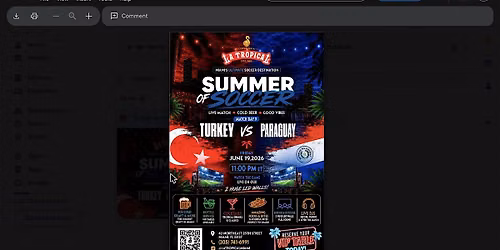 Turkey vs Paraguay \u2022 Summer of Soccer Watch Party at La Tropical Miami
