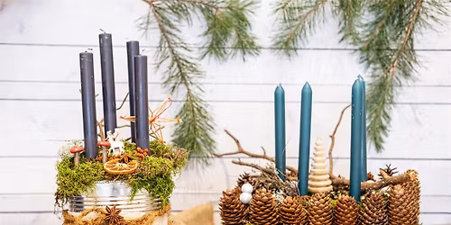 Adventkr\u00e4nze und Adventgestecke