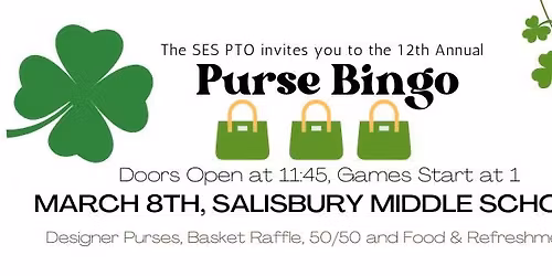 Salisbury Elementary School PTO's 12th Annual Purse BINGO