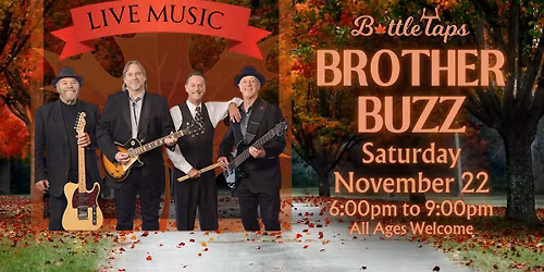 Brother Buzz LIVE at BottleTaps