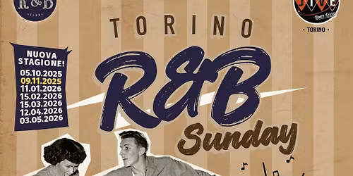 Torino R&B Sunday \u2022 Caf\u00e8 Neruda \u2022 Dom. 09 Novembre
