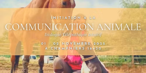 Initiation \u00e0 la COMMUNICATION ANIMALE Niv 1