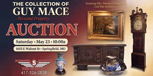 The Collection of Guy Mace Personal Property Auction