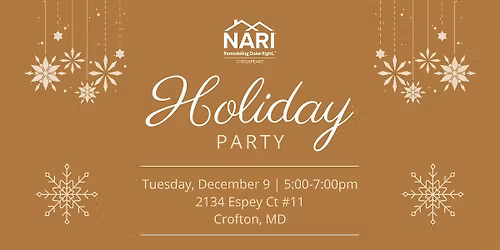 Jingle & Mingle: NARI Holiday Party