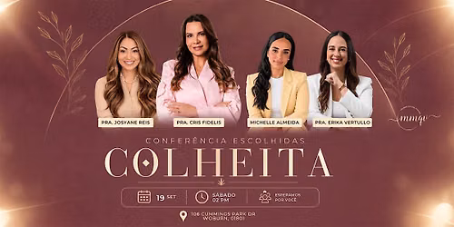 Confer\u00eancia Escolhidas 2026 \u2014 COLHEITA