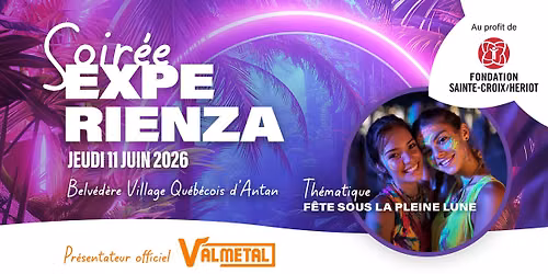 Soir\u00e9e Experienza 2026