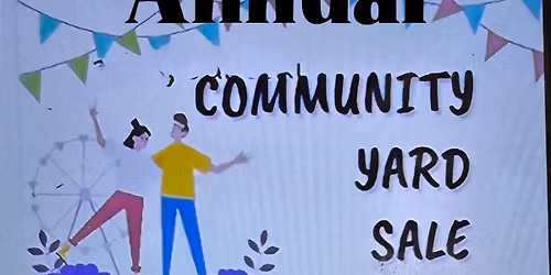 Annual community sale