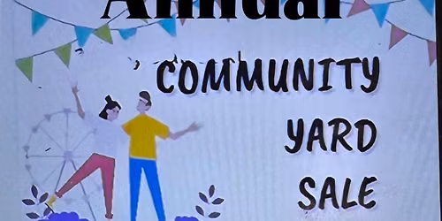 Annual community sale 