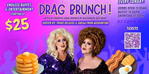 Post Pride Brunch at Savoy!  Orlando's Favorite Drag Brunch!