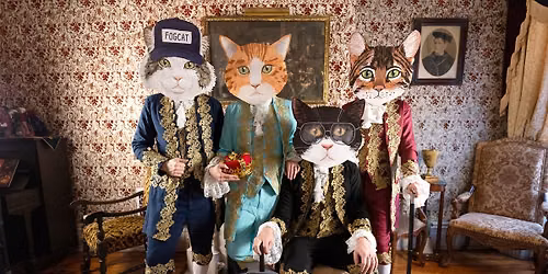 FREE | Fantastic Cat | Santa Fe Summer Scene