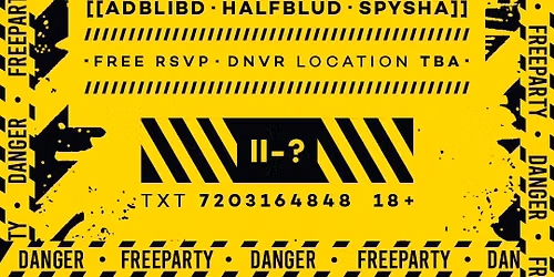 NOVATION X SPYSHA - 10.23.26 (FREEPARTY HOUSE PARTY)