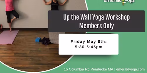Pop-Up Members Only: Up the Wall Yoga