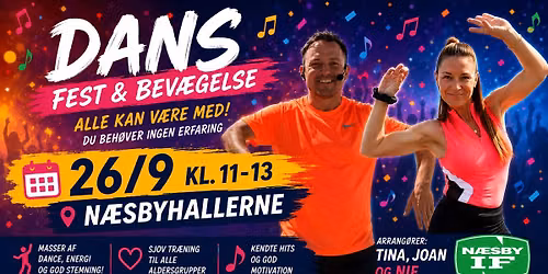 K\u00c6MPE DANCEEVENT I N\u00c6SBY med Katrine og Thomas