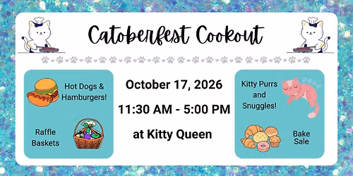 Catoberfest Cookout!