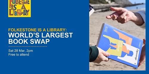 Folkestone is a Library: World's Largest Book Swap