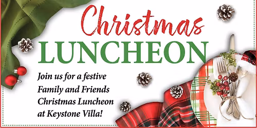 Christmas Luncheon  (RSVP by 11\/26)