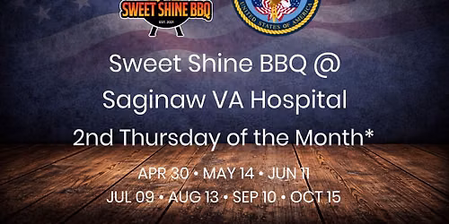Sweet Shine BBQ @ Saginaw VA Hospital