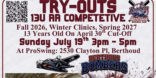 13U AA Competitive Try-Outs