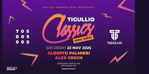TIGULLIO Classics with DJ Alex Grech