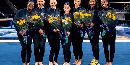 Parking Michigan State Spartans at Michigan Wolverines Womens Gymnastics