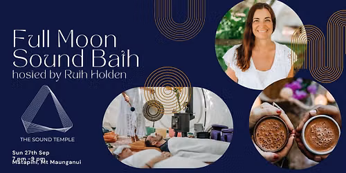 Full Moon Sound Bath - Sunday Sep 27th 