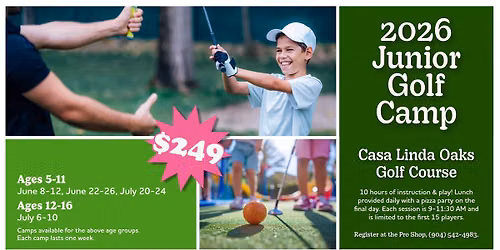 Junior Golf Camp | Ages 5-11