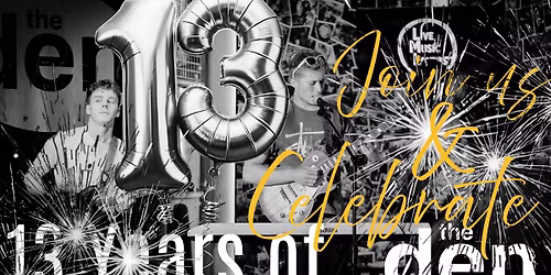 13 Years of the den | LIVE MUSIC | The Henri Gaston Experience