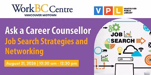 Ask a Career Counsellor: Job Search Strategies and Networking