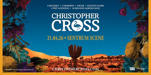 Christopher Cross \/\/ Sentrum Scene \/\/ Pres. av FKP Scorpio