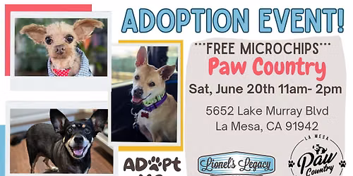 Adoption & microchip Event