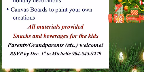 Holiday Youth Painting Party