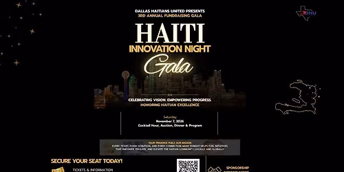 DHU's 3rd Annual Fundraising Gala -Haiti Innovation Night