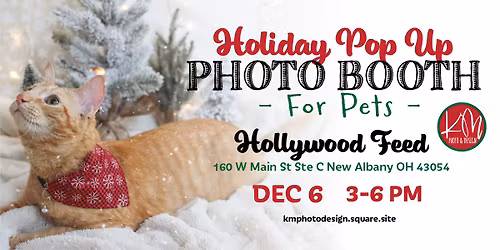 Holiday Pop Up Photo Booth - For Pets