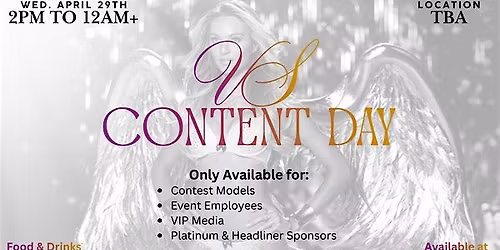 VIP Content Day of Victoria Secret Show DFW