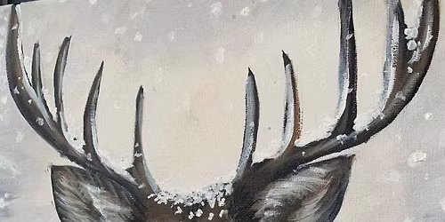 Sip & Paint- Snowy Stag - Sun 14th Dec