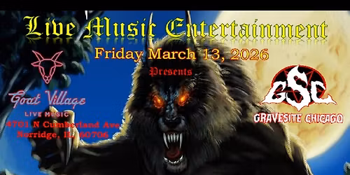 Gravesite Chicago Productions present \u2026..Amulance in concert !!