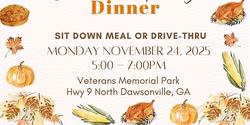 Rotary Hosts a FREE Community Thanksgiving Dinner