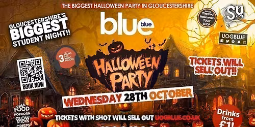 Blue &amp; Blue  \ud83e\udddf\ud83e\udddb\ud83c\udffb\u200d\u2640\ufe0f\ud83d\udc08\u200d\u2b1b HALLOWEEN!! \ud83c\udf83\ud83e\udd87\ud83d\udc7b GLOUCESTERSHIRE'S BIGGEST &amp; OFFICIAL HALLOWEEN PARTY 2026 \ud83e\udddf\u26d3\ufe0f\ud83d\ude08 