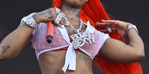 Sexyy Red with Key Glock