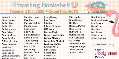The Traveling Bookshelf Author Event 