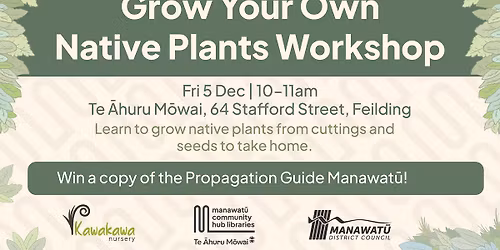 Grow Your Own Native Plants Workshop