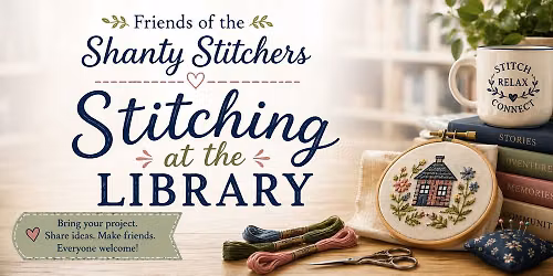 Stitching at the Library - Caille Branch